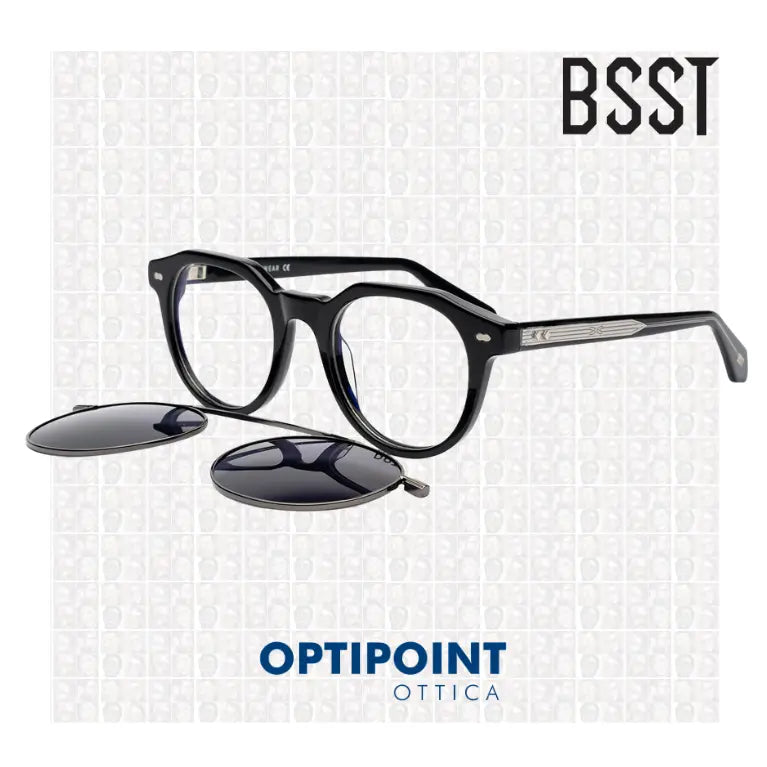 BSTT CLIP-ON COLIBRÌ NERO OCCHIALI DA VISTA