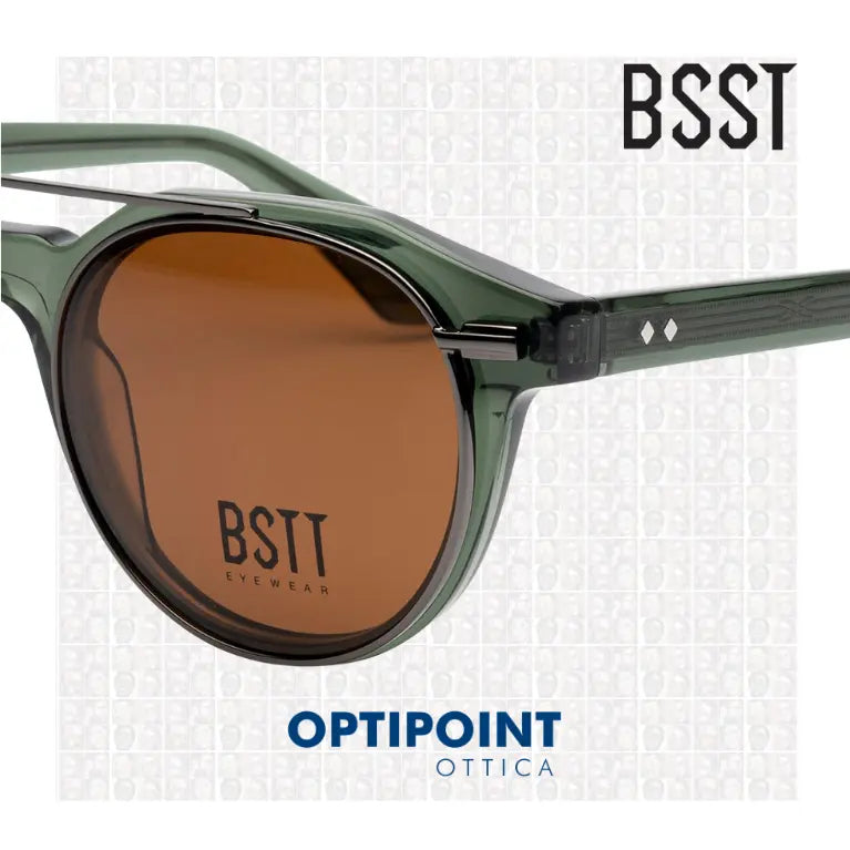 BSTT CLIP-ON COLIBRÌ VERDE OCCHIALI DA VISTA