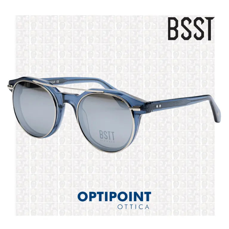 BSTT CLIP-ON COLIBRÌ BLU OCCHIALI DA VISTA