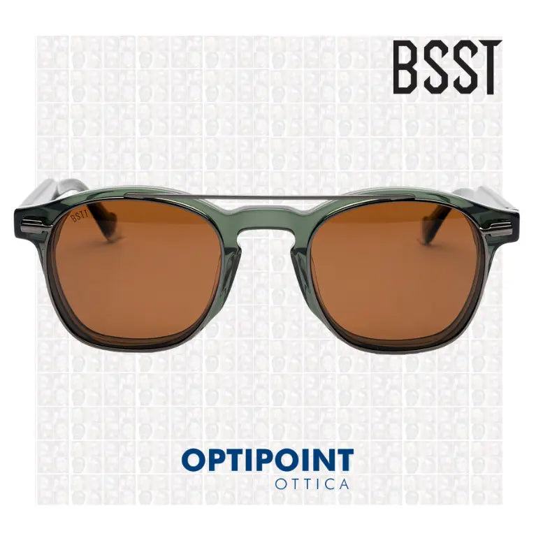 BSTT CLIP-ON GECKO VERDE OCCHIALI DA VISTA