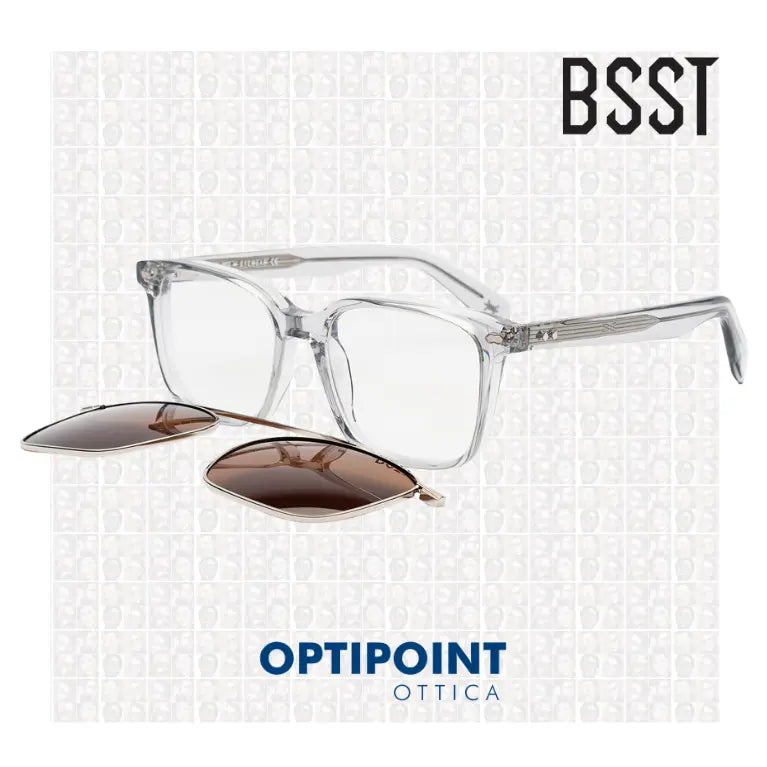 BSTT CLIP-ON IBIS CRISTALLO OCCHIALI DA VISTA