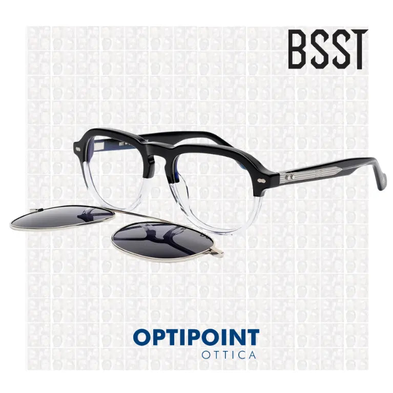 BSTT CLIP-ON MARGAY NERO OCCHIALI DA VISTA