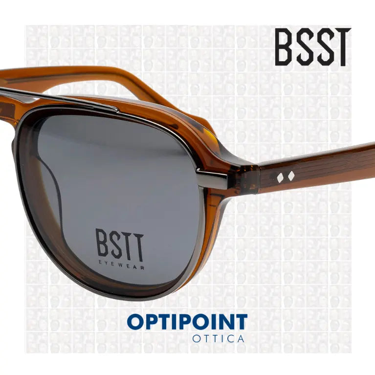 BSTT CLIP-ON MARGAY MARRONE OCCHIALI DA VISTA