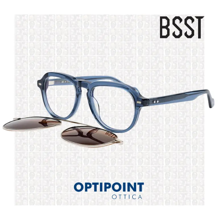 BSTT CLIP-ON MARGAY BLU OCCHIALI DA VISTA