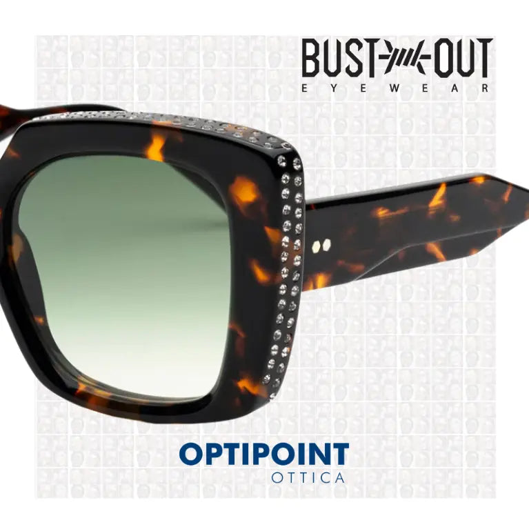 BUST OUT GAGA TARTARUGA OCCHIALI DA SOLE