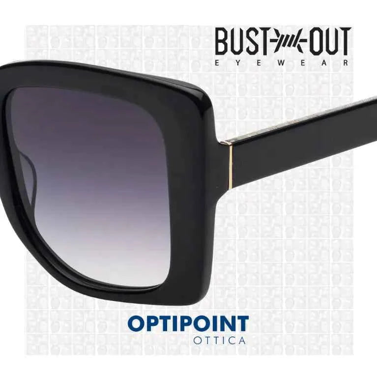 BUST OUT KAREN NERO LUCIDO OCCHIALI DA SOLE