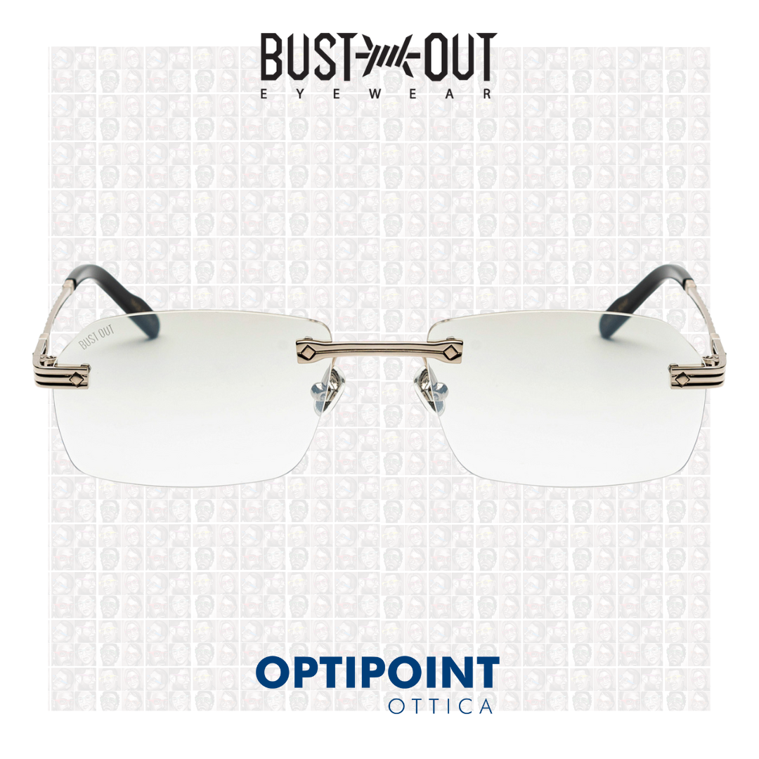 BUST OUT TRAVIS SQUADRATO ARGENTO OCCHIALI DA SOLE - Optipoint - Lux S.r.l.