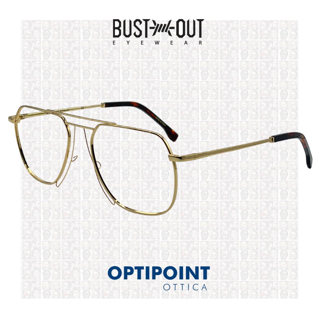BUST-OUT BRAD ORO OCCHIALI DA VISTA - Optipoint - Lux S.r.l.