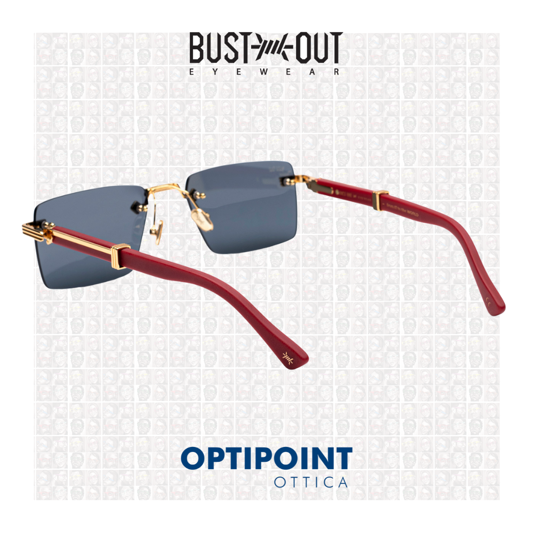 BUST OUT CLYDE ORO BORDEAUX OCCHIALI DA SOLE - Optipoint - Lux S.r.l.