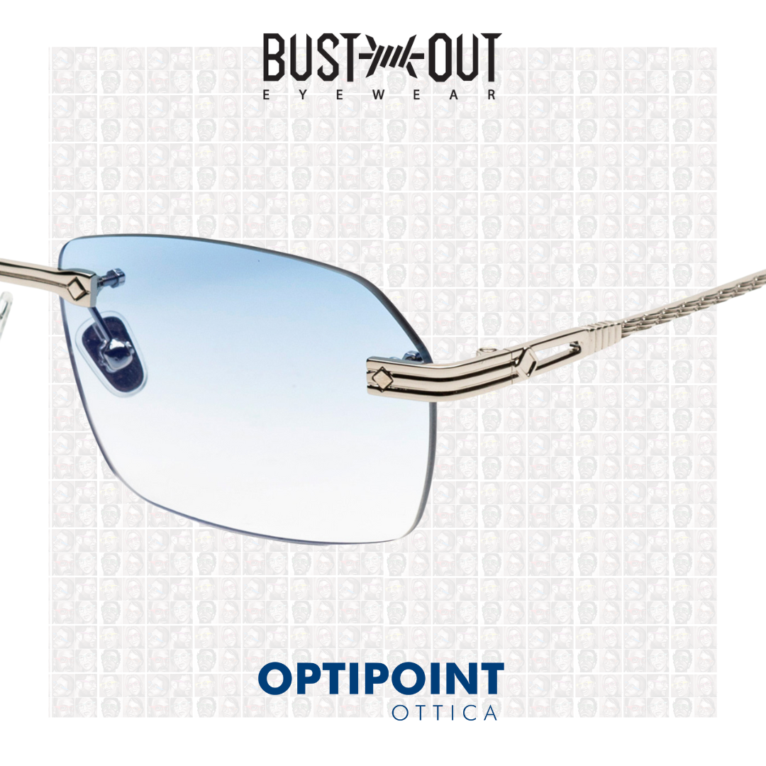 BUST OUT TRAVIS SQUADRATO ARGENTO OCCHIALI DA SOLE - Optipoint - Lux S.r.l.