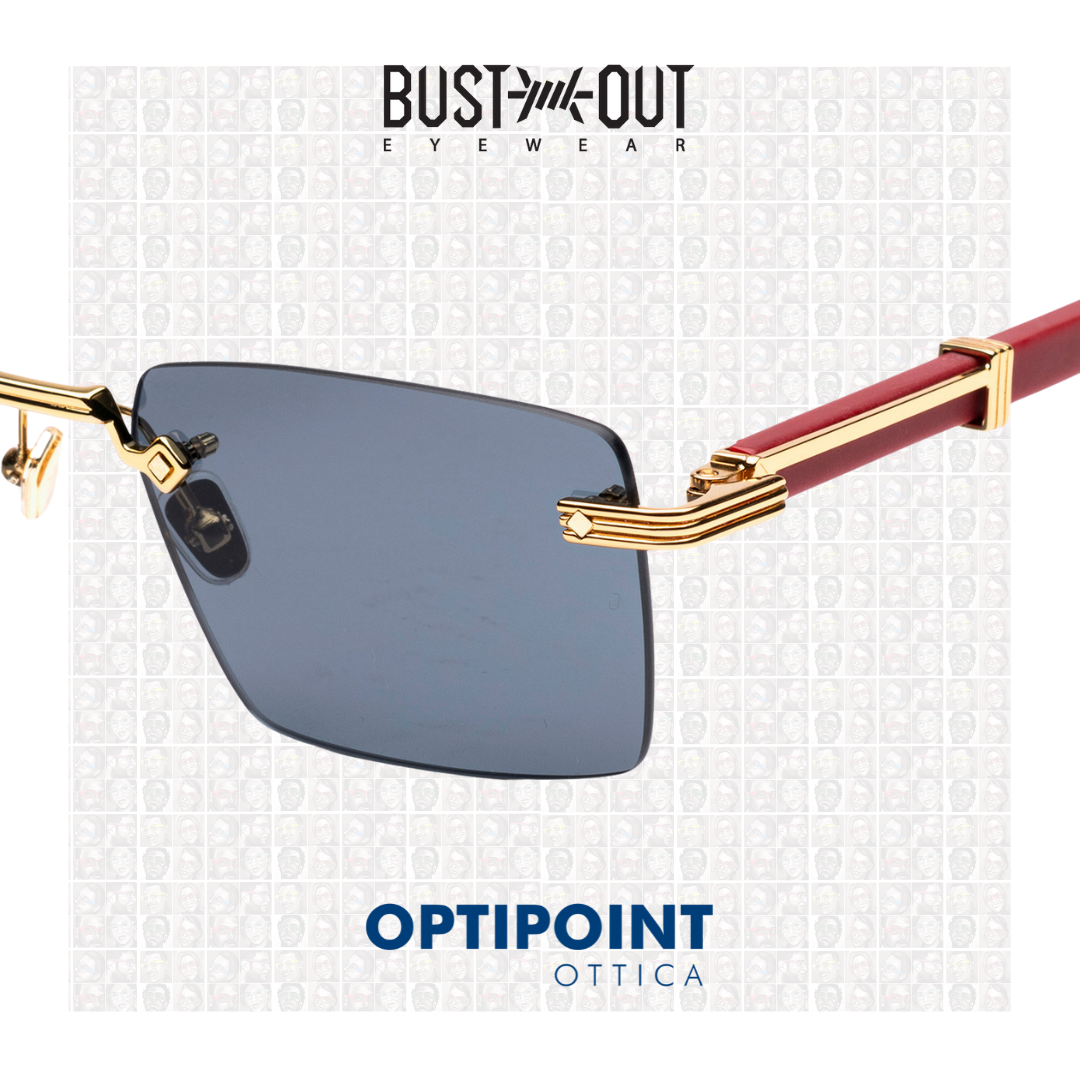 BUST OUT CLYDE ORO BORDEAUX OCCHIALI DA SOLE - Optipoint - Lux S.r.l.