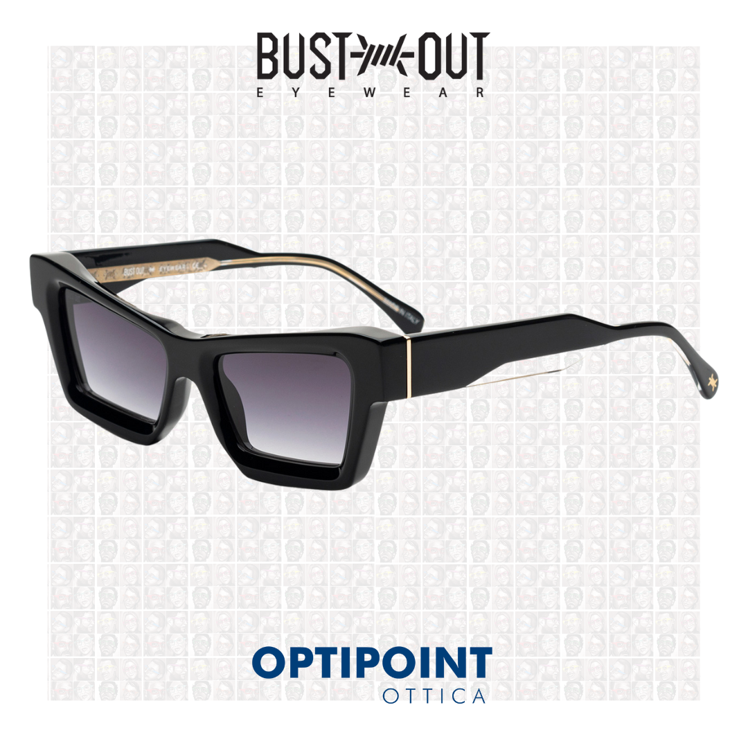 BUST OUT SCARLET NERO OPACO OCCHIALI DA SOLE - Optipoint - Lux S.r.l.