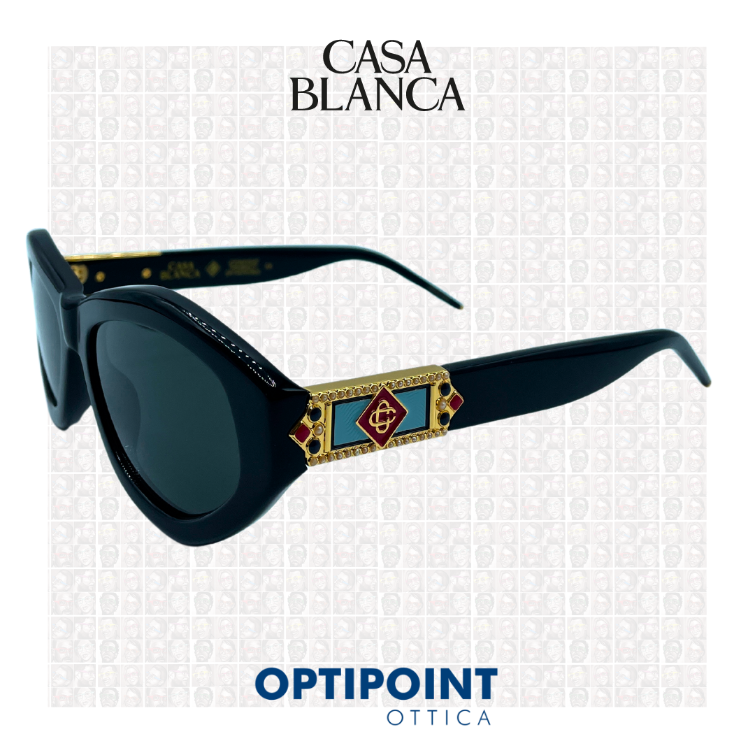 CASA BLANCA EW053 01 NERO OCCHIALI DA SOLE - Optipoint - Lux S.r.l.