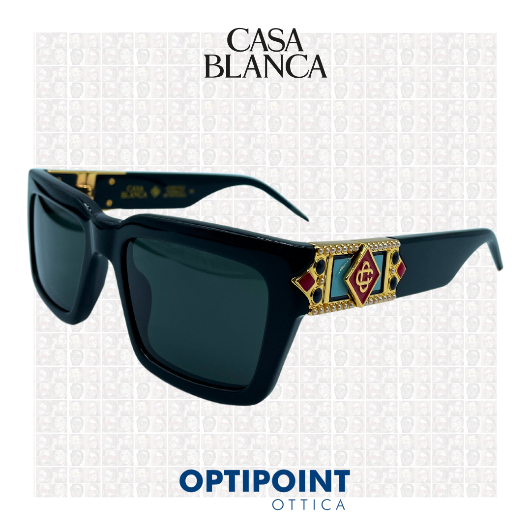 CASA BLANCA EW058 01 NERO OCCHIALI DA SOLE Optipoint Lux