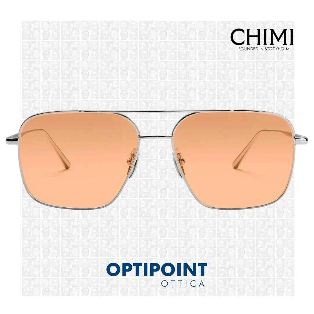 CHIMI AVIATOR ARGENTO OCCHIALI DA SOLE