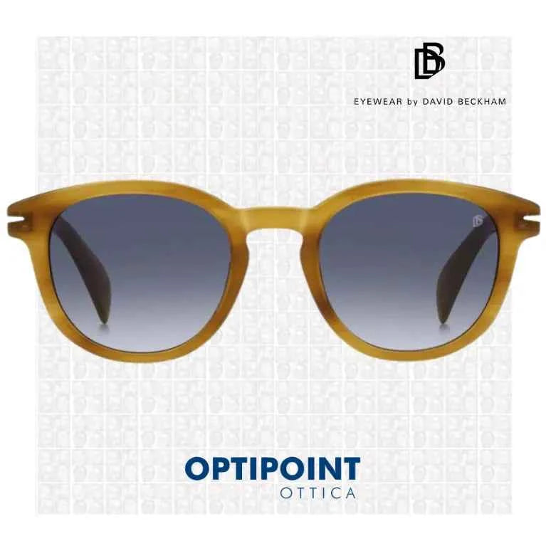 DAVID BECKHAM DB1198/S B4L GIALLO CORNO OCCHIALI DA SOLE