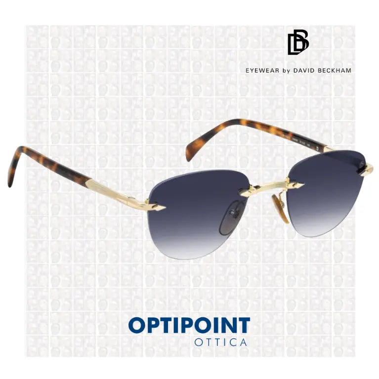 DAVID BECKHAM DB1224/S 0NR ORO AVANA OCCHIALI DA SOLE
