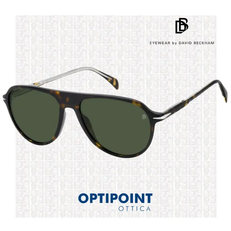 DAVID BECKHAM DB1200/S 086 AVANA MARRONE OCCHIALI DA SOLE