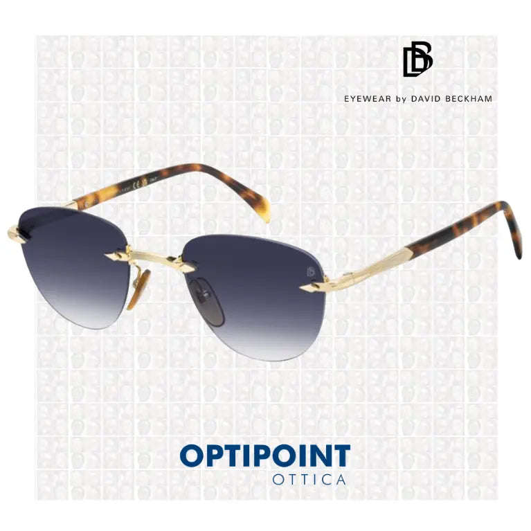 DAVID BECKHAM DB1224/S 0NR ORO AVANA OCCHIALI DA SOLE