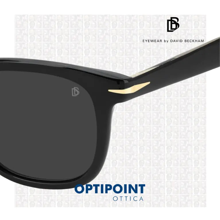 DAVID BECKHAM DB1221/S 807 NERO OCCHIALI DA SOLE