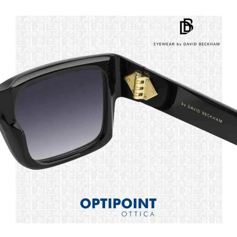 DAVID BECKHAM DB7159/S 2M2 NERO ORO OCCHIALI DA SOLE