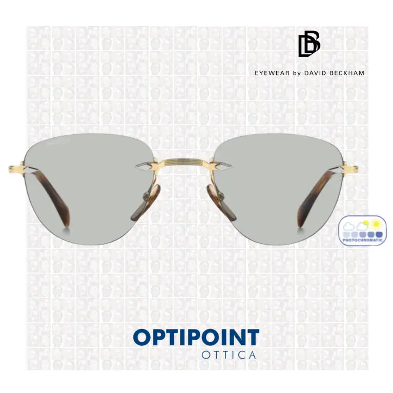 DAVID BECKHAM DB1224/S T5U ORO CORNO OCCHIALI DA SOLE