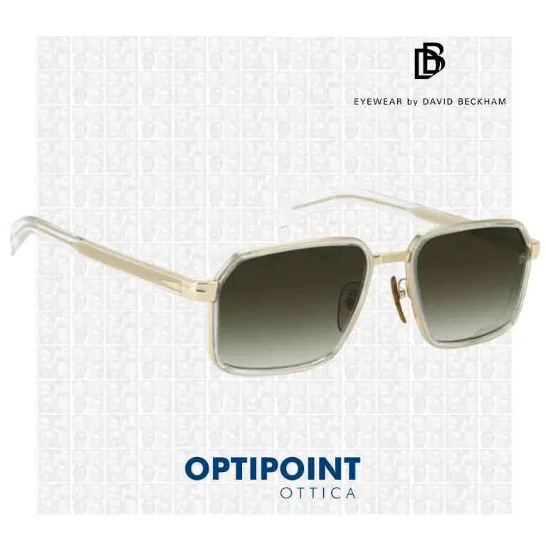 DAVID BECKHAM DB7158/S LOJ ORO CRISTALLO OCCHIALI DA SOLE