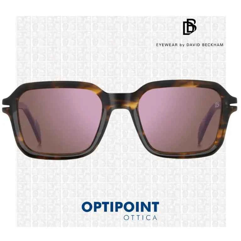 DAVID BECKHAM DB7147/S WR9 MARRONE AVANA OCCHIALI DA SOLE