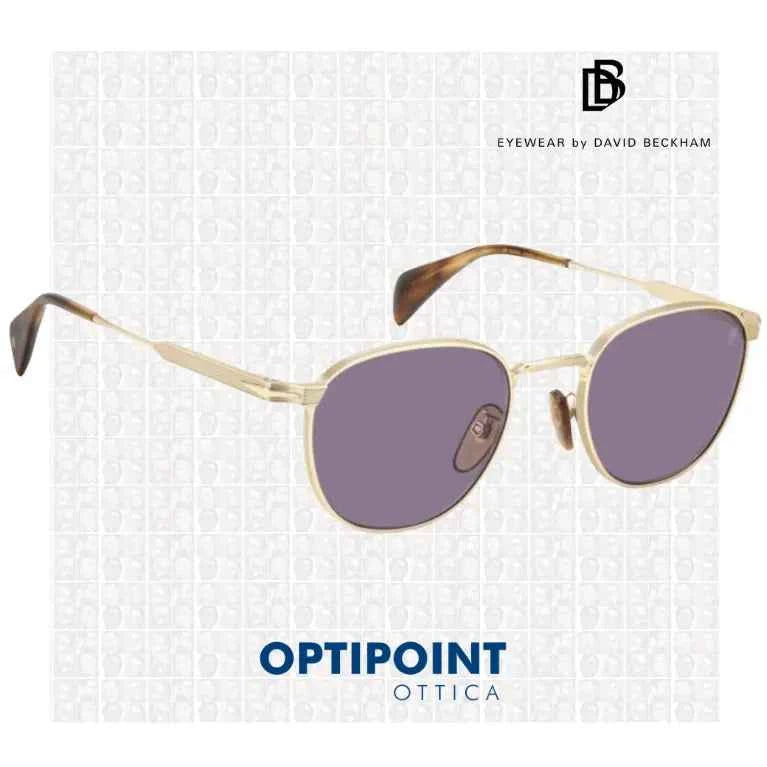 DAVID BECKHAM DB1228/S T5U ORO CORNO OCCHIALI DA SOLE