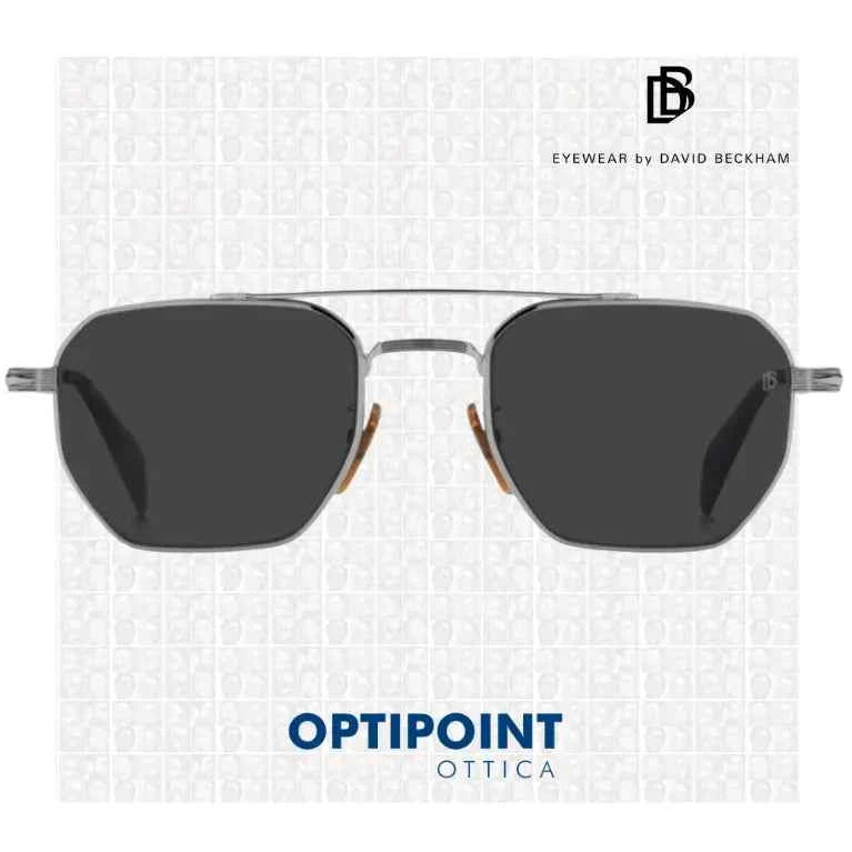 DAVID BECKHAM DB1229/S 85K GRIGIO NERO OCCHIALI DA SOLE