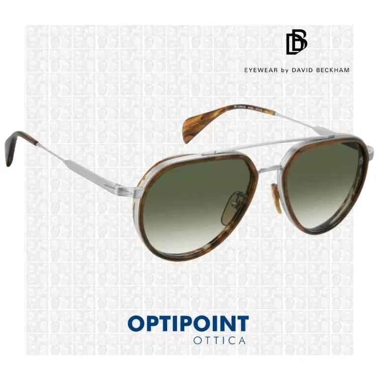DAVID BECKHAM DB1226/G/S 9CI GRIGIO MARRONE OCCHIALI DA SOLE