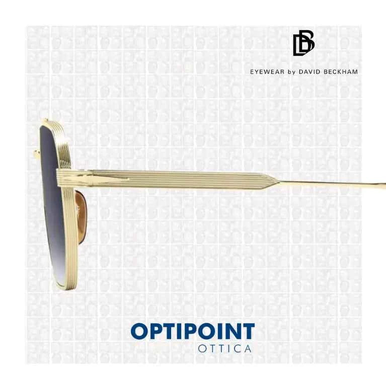 DAVID BECKHAM DB1229/S RHL ORO NERO OCCHIALI DA SOLE