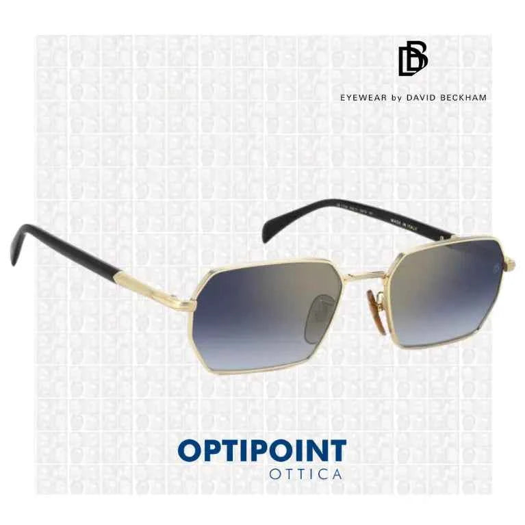 DAVID BECKHAM DB1174/S RHL ORO NERO OCCHIALI DA SOLE