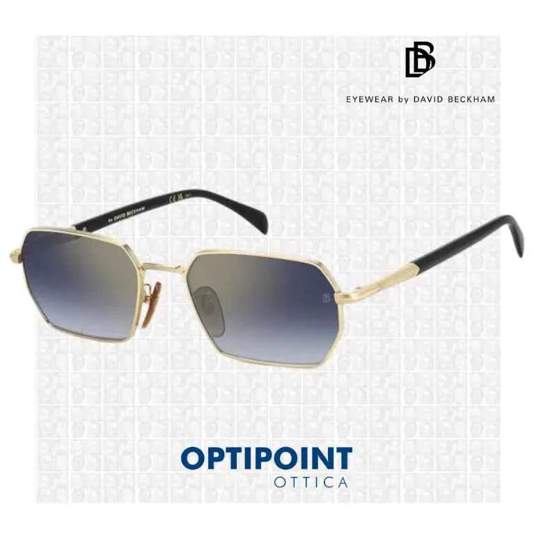 DAVID BECKHAM DB1174/S RHL ORO NERO OCCHIALI DA SOLE