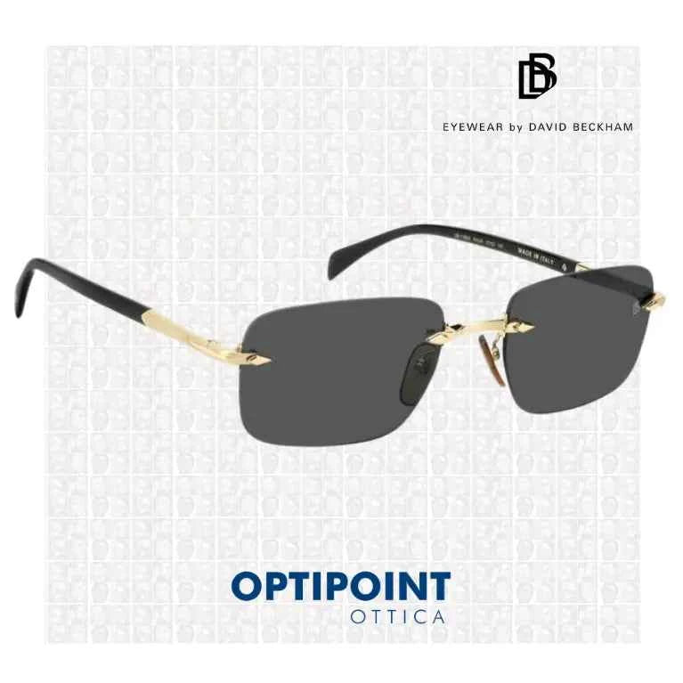 DAVID BECKHAM DB1195/S RHL ORO NERO OCCHIALI DA SOLE