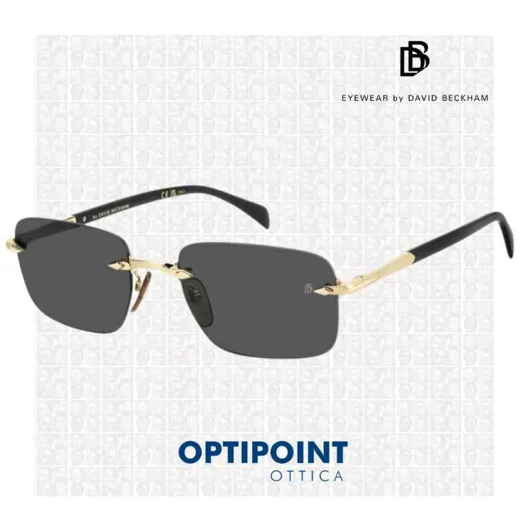 DAVID BECKHAM DB1195/S RHL ORO NERO OCCHIALI DA SOLE