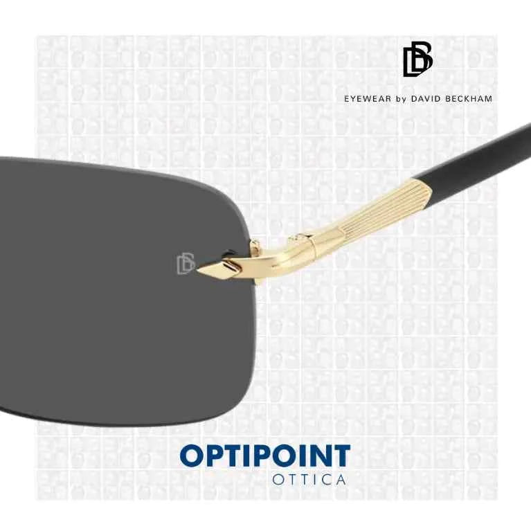 DAVID BECKHAM DB1195/S RHL ORO NERO OCCHIALI DA SOLE