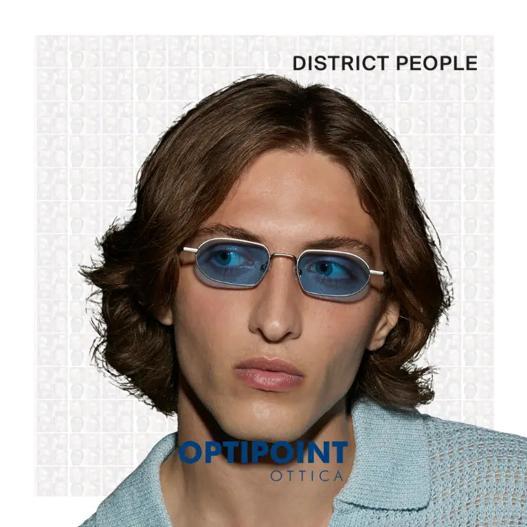 DISTRICT PEOPLE GARSTON ARGENTO OCCHIALI DA SOLE
