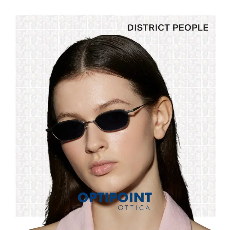 DISTRICT PEOPLE NAKANO ARGENTO OCCHIALI DA SOLE