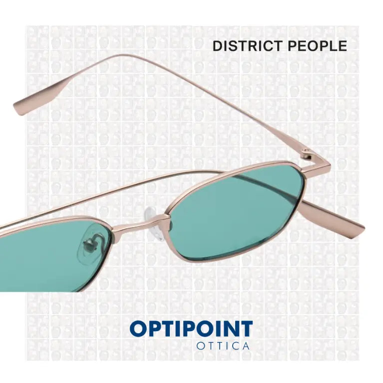 DISTRICT PEOPLE NAKANO ORO OCCHIALI DA SOLE