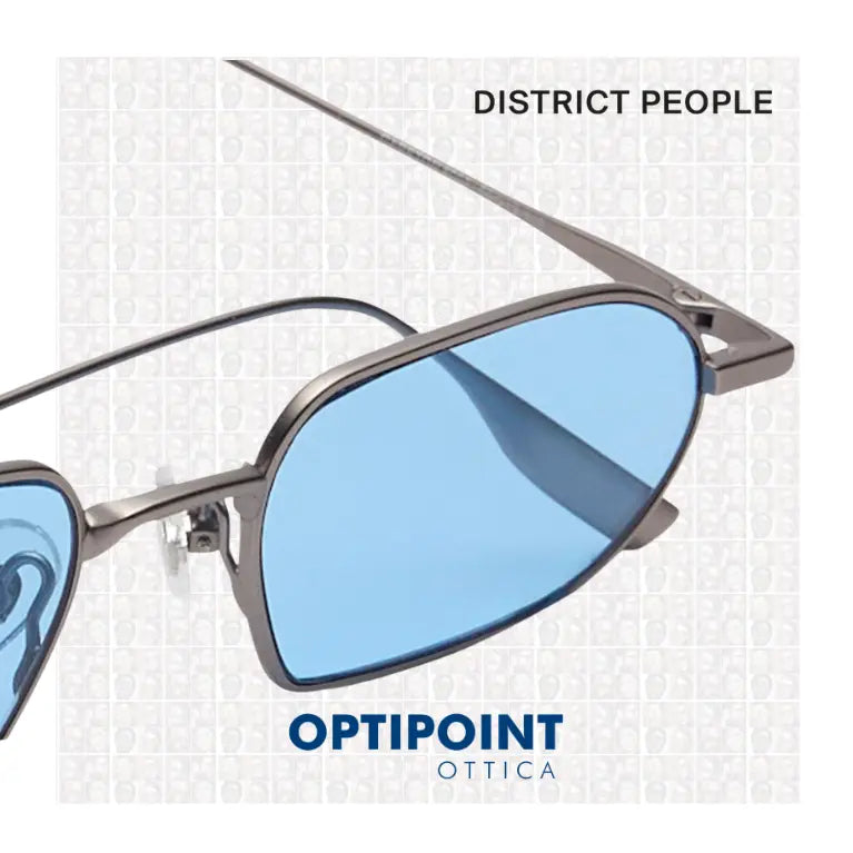 DISTRICT PEOPLE GARSTON ARGENTO OCCHIALI DA SOLE