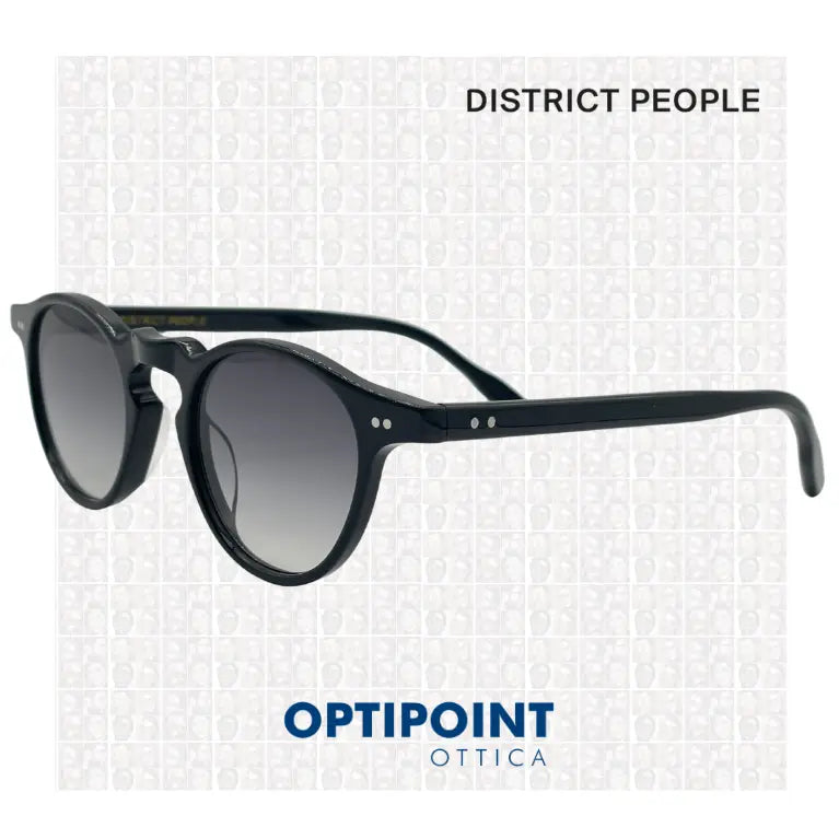 DISTRICT PEOPLE LENNOX NERO OCCHIALI DA SOLE