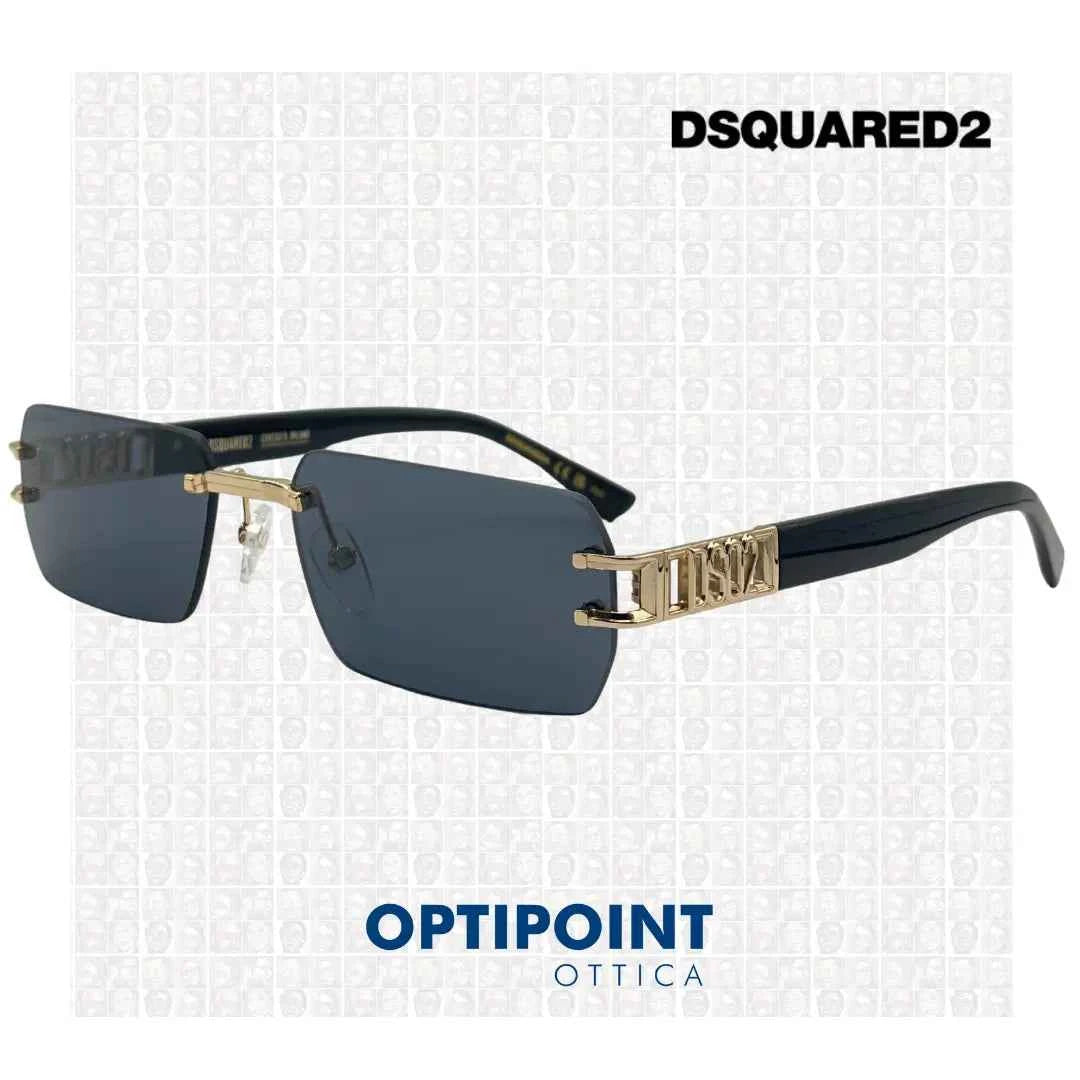 DSQUARED D2 0189/S ORO NERO OCCHIALI DA SOLE