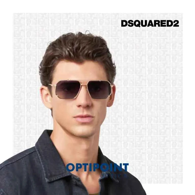 DSQUARED D2 0175/S GOLD OCCHIALI DA SOLE