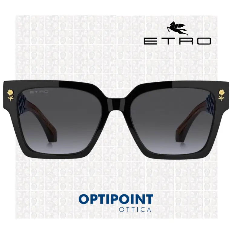 ETRO 0128/S IPA MARRONE BLU OCCHIALI DA SOLE