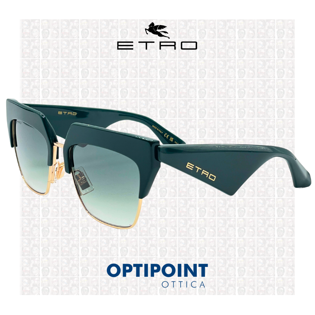 ETRO CLUB 1ED GREEN OCCHIALI DA SOLE Optipoint Lux