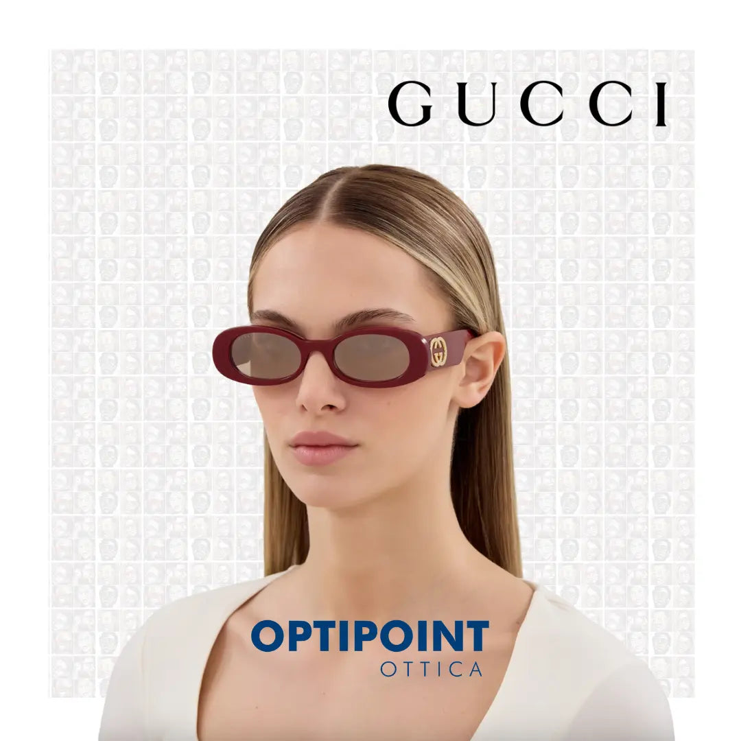 GUCCI GG0517S 009 BURGUNDI OCCHIALI DA SOLE