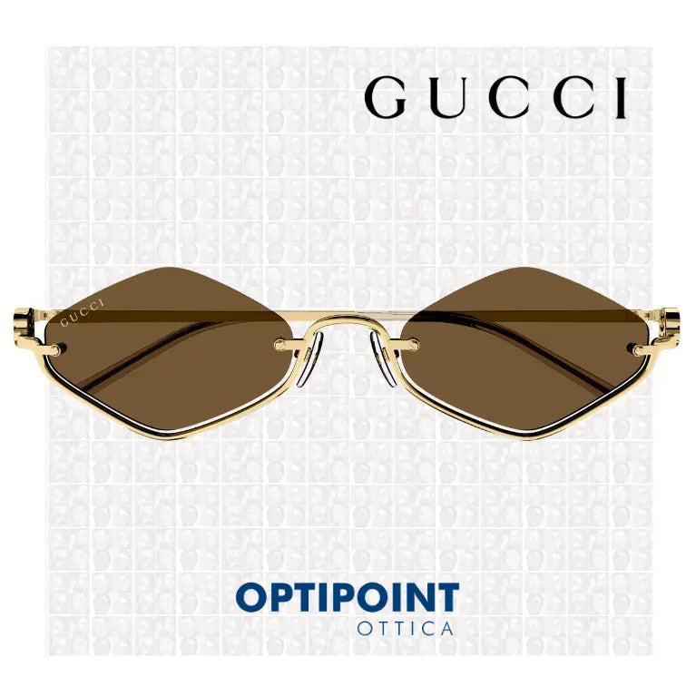 GUCCI GG1604S 002 ORO OCCHIALI DA SOLE