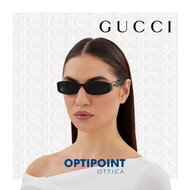 GUCCI GG1661S 001 NERO OCCHIALI DA SOLE