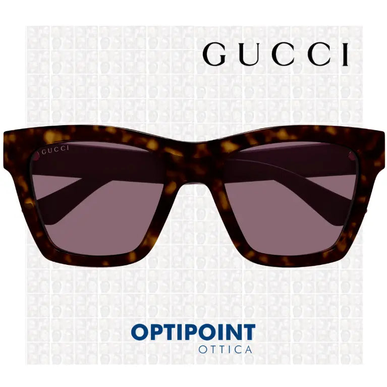 GUCCI GG1714S 007 HAVANA VIOLA OCCHIALI DA SOLE